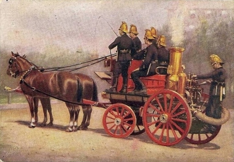 Первое подразделение пожарных