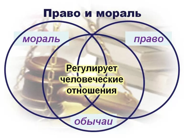   общим признаком права и морали является