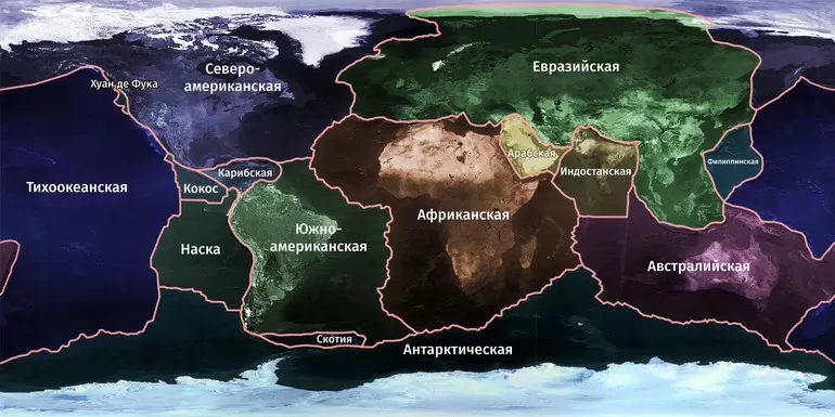 Литосферные плиты