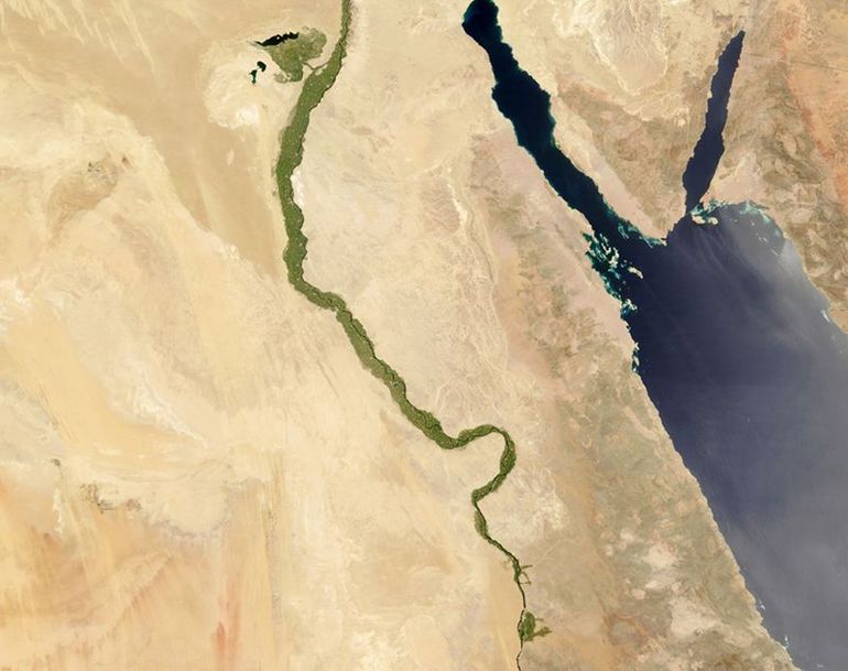 Особенности течения реки Нил