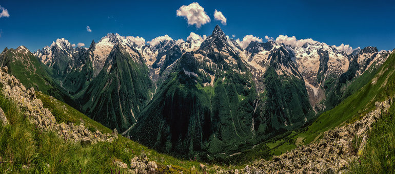 Предполагаемая история возникновения Кавказских гор