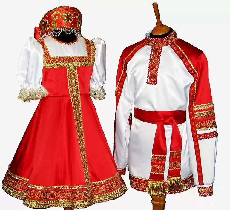 История русского костюма