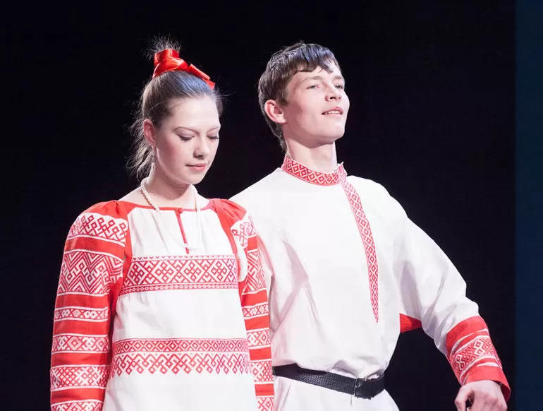 Основные виды русского народного костюма