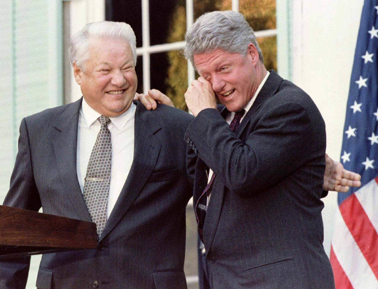 Ельцин и президент США