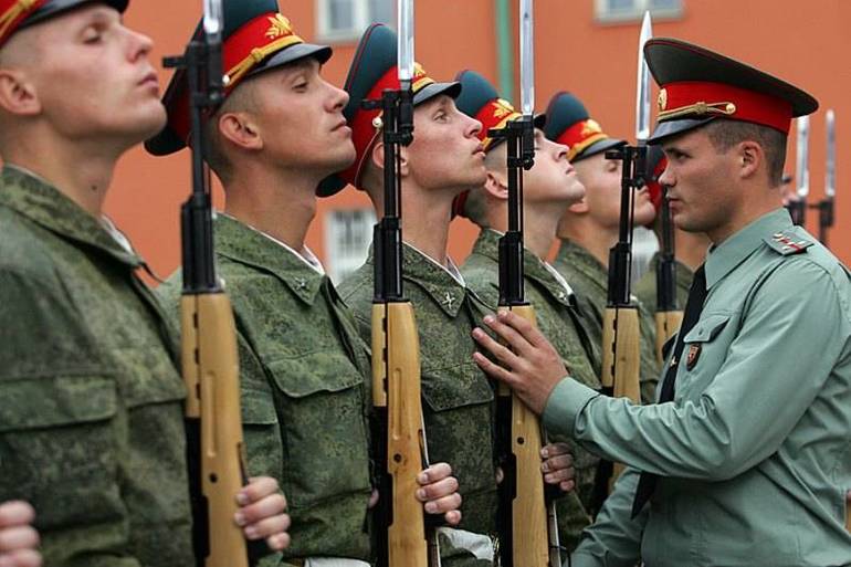 Вооружение и список подразделений сухопутных войск Российской Федерации