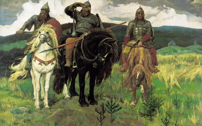 Васнецов «Три богатыря»