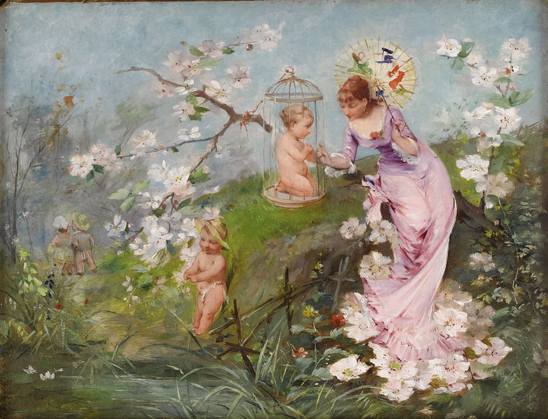 Образ весны в картинах русских художников