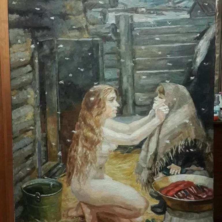 А. Пластов «Весна»