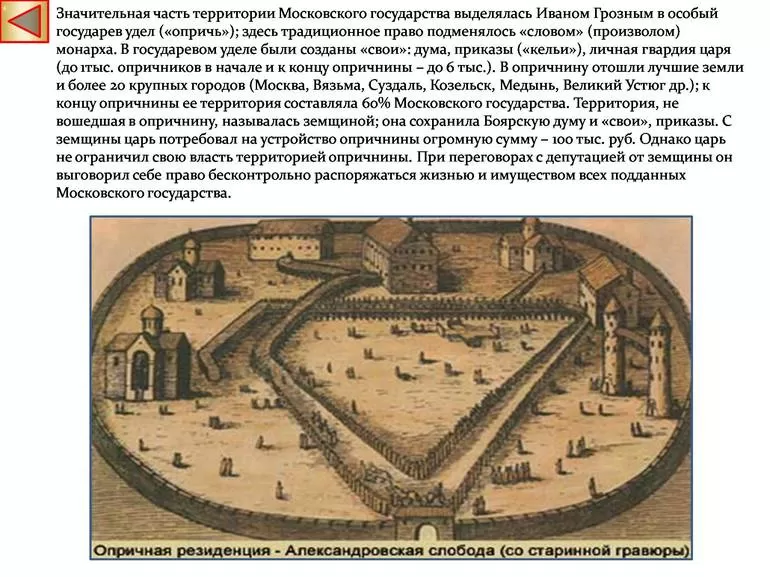 Формирование личной армии Ивана Грозного