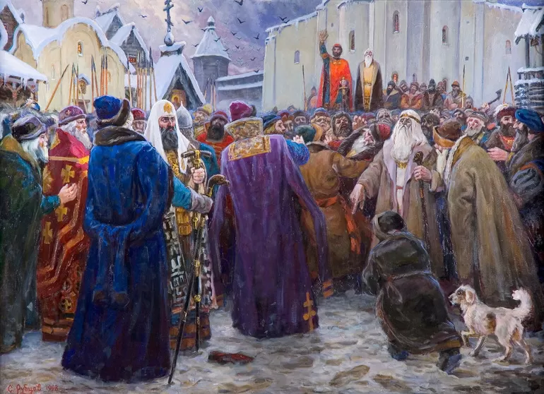 Народные возмущения в Пскове и Новгороде