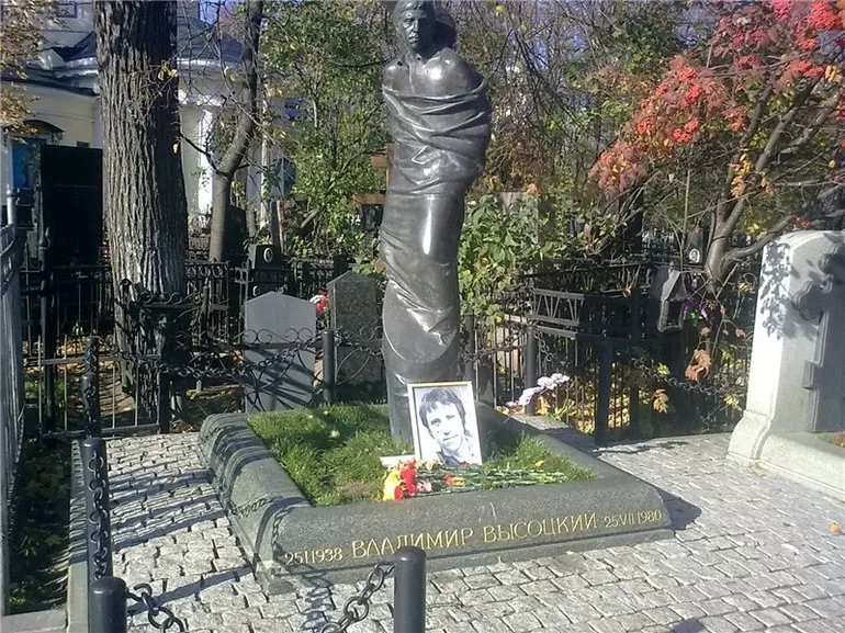 Высоцкий владимир могила