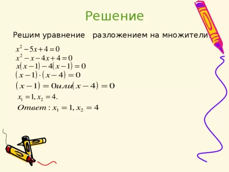 Разложение на множители