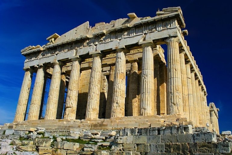 Акрополь древней греции