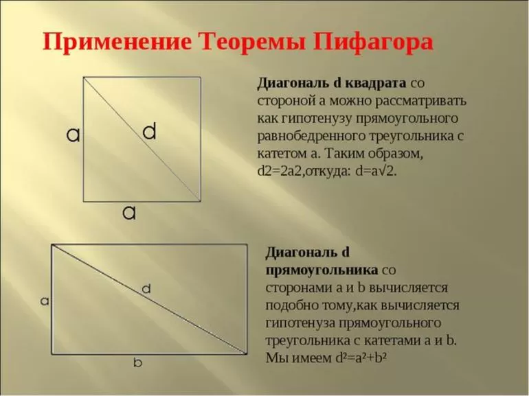 Теорема пифагора