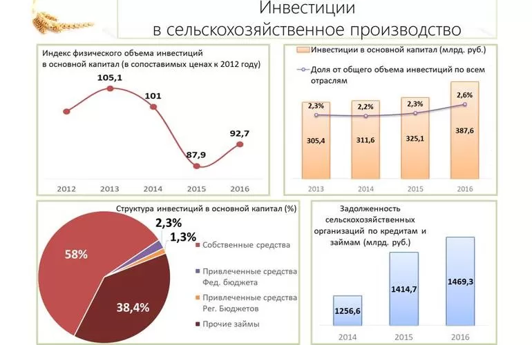 Капитал сельскохозяйственных предприятий