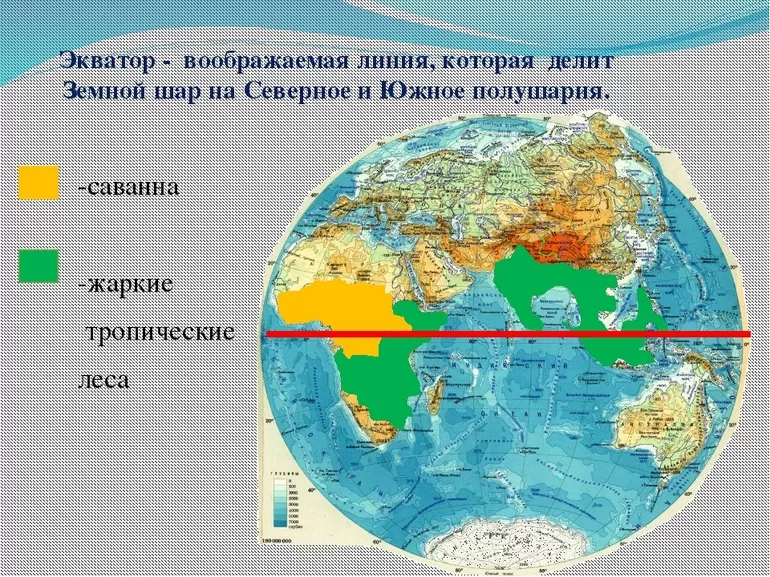 Экватора земли