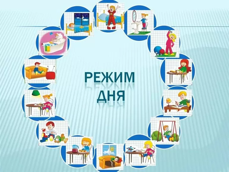 Стишки для детей про режим дня