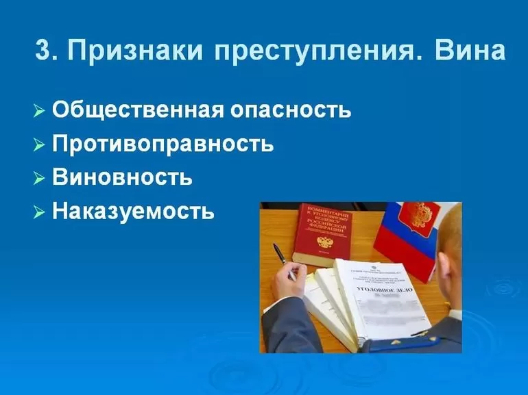 Виновность и наказуемость