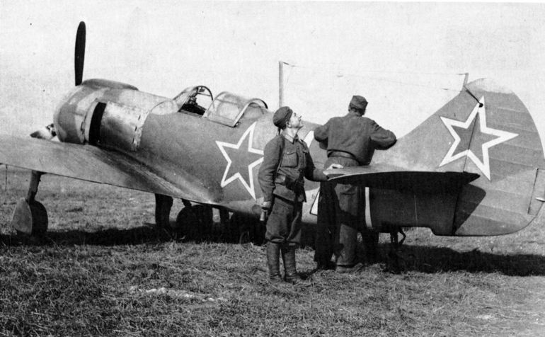 Первый советский военный самолет Ла-5 
