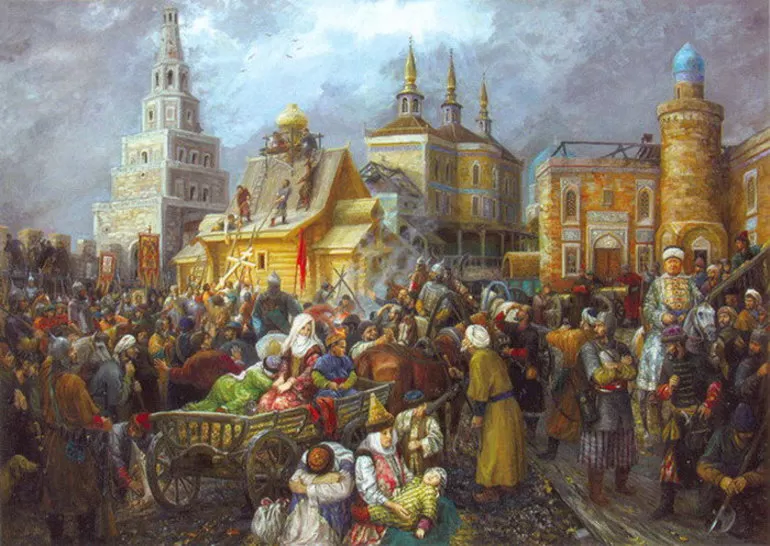 Ход осады