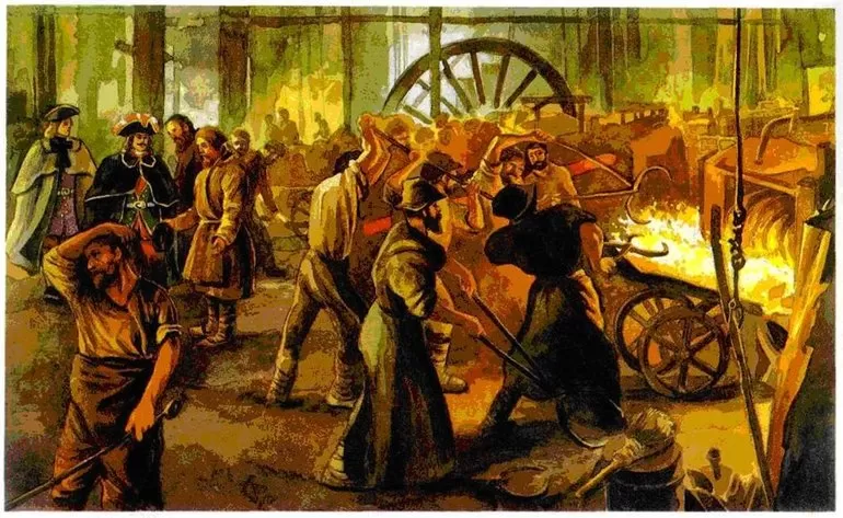Мануфактуры при петре 1