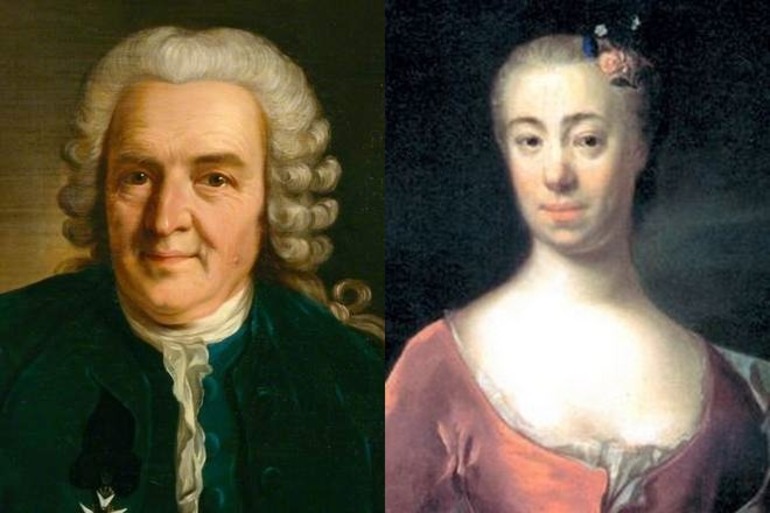 В 1734 году Карл познакомился с Сарой Лизой Морене,