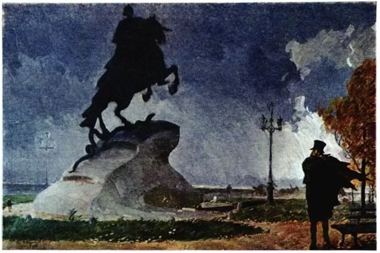 Главные герои «Медного всадника»