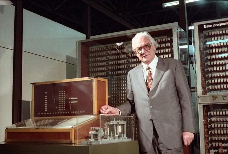 Ученый из Германии Цузе первым создал автоматический вычислительный аппарат, 