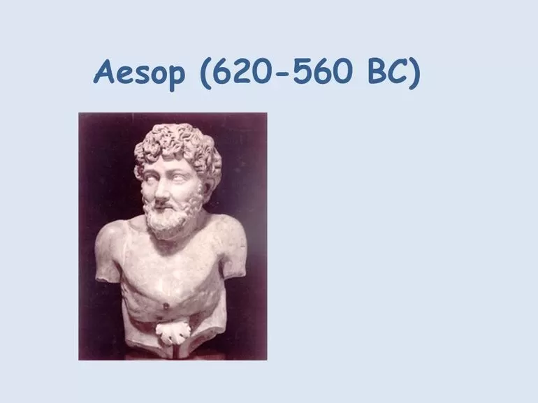 Баснописец Эзоп, история