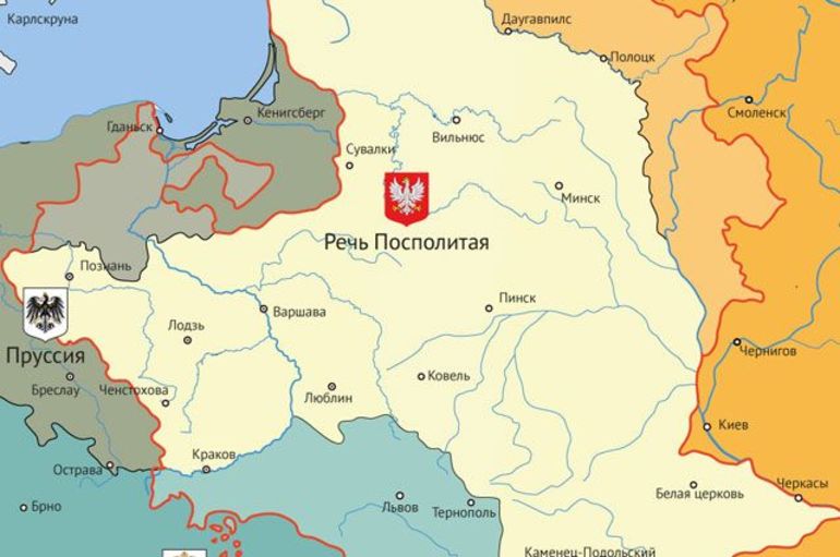 Речь Посполитая — объединение Польши и Литвы