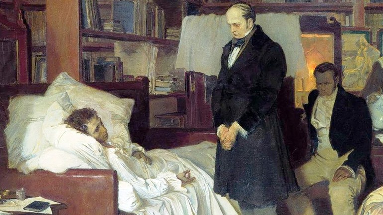 Смерть пушкина