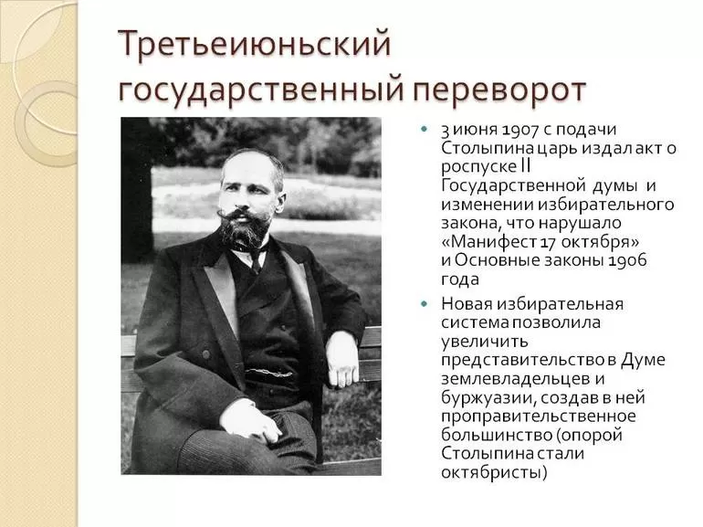 Премьер-министр П. Столыпин