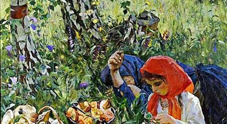 План сочинения для 5 класса к картине Аркадия Пластова «Летом»