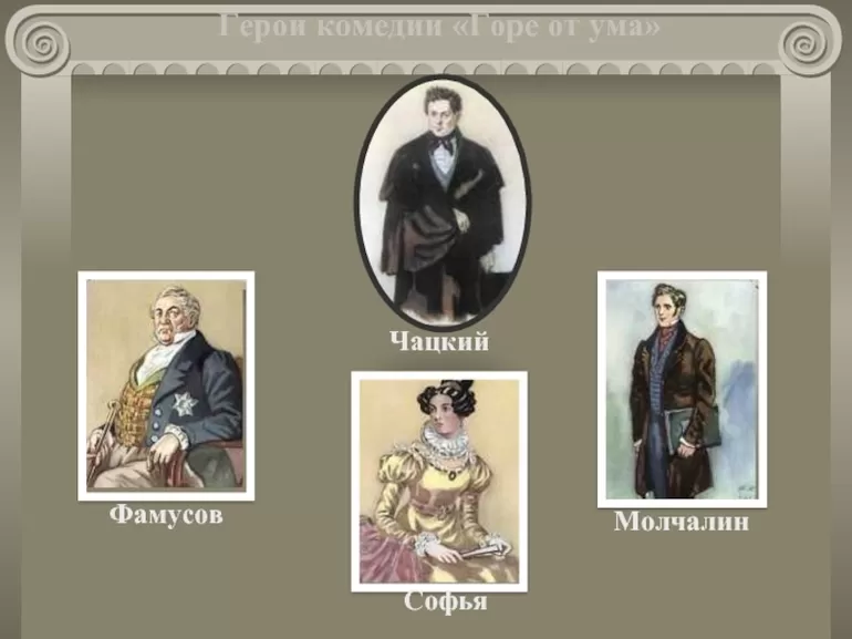 Горе от ума герои