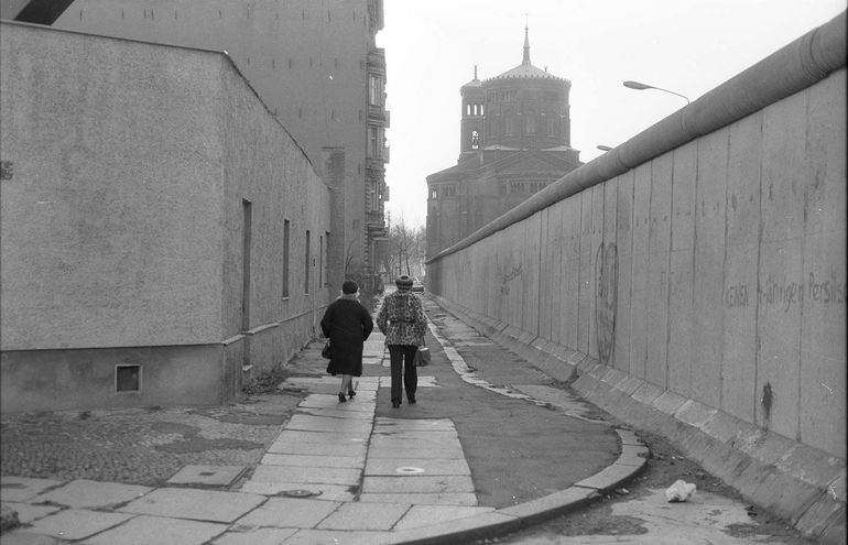Берлинская стена как выглядела