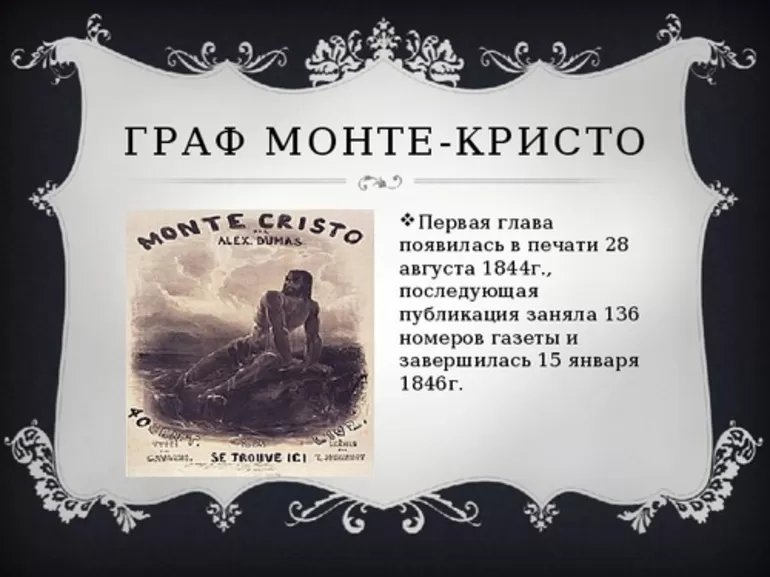 Граф Монте-Кристо история создания