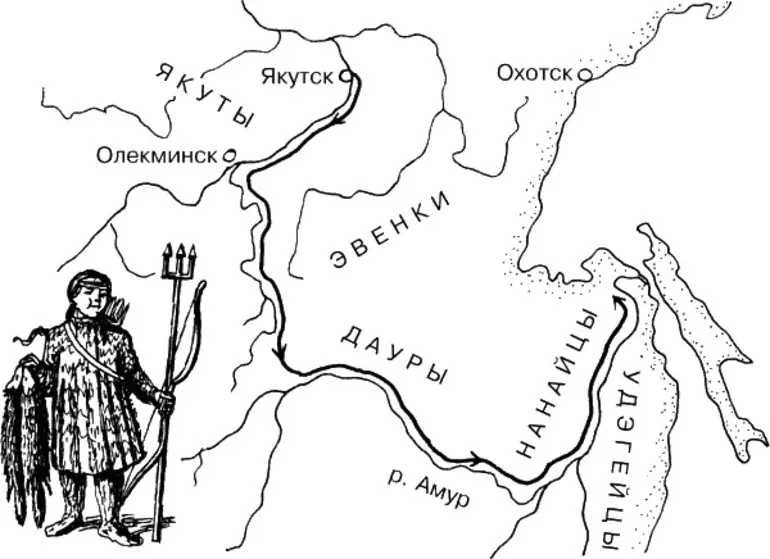 Походы и исследования Ерофея Хабарова