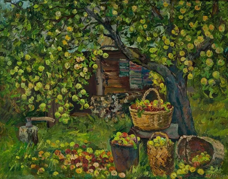 Антоновские яблоки краткое содержание