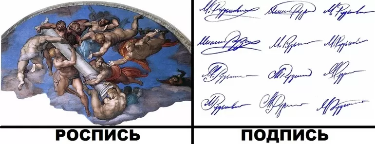 Роспись и подпись, в каких случаях их будет актуально использовать