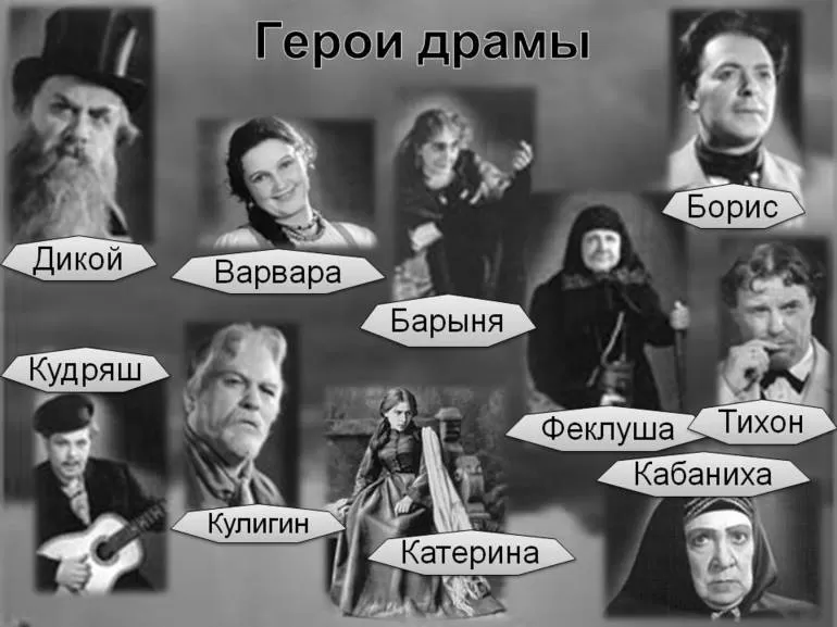 Краткое содержание пьесы Гроза