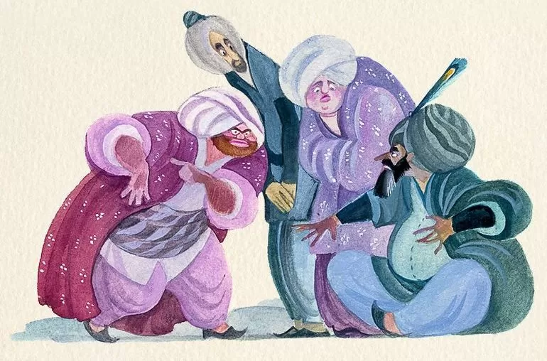 Главные герои в сказке Маленький Мук