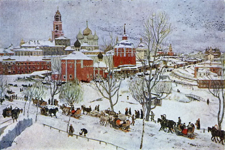 Великолепные виды Сергиево-Посадской Лавры,