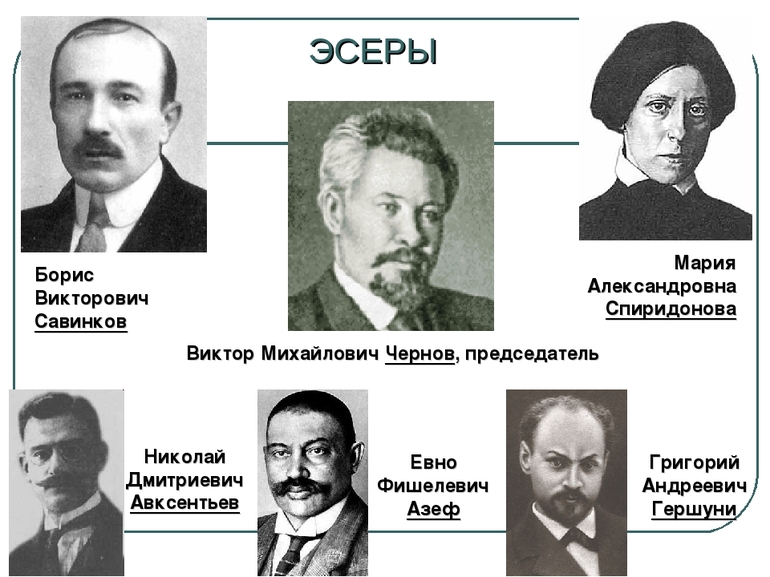 Эсеры: история и программа левой партии социалистов-революционеров