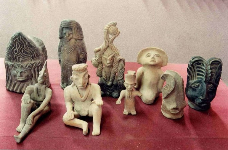 Доисторические народы создавали первые глиняные скульптуры