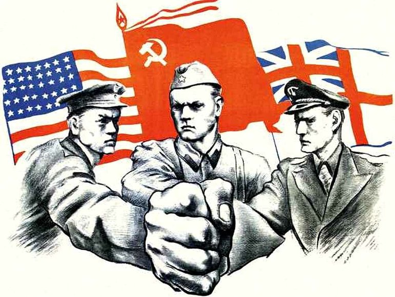 Сотрудничество СССР, Великобритании и США 