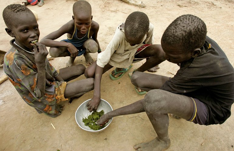 Голод в африке