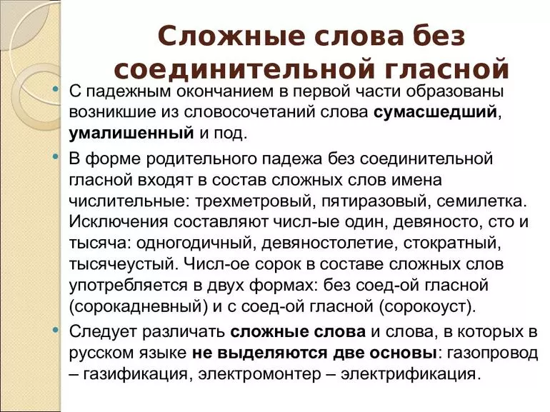 Дефисное и слитное написание сложных слов