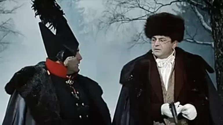 Пьер Безухов и Долохов