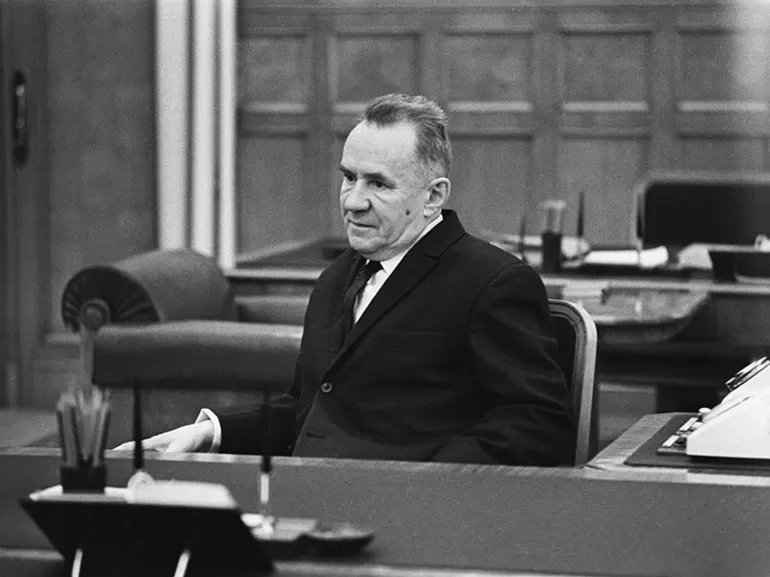 Руководитель Совета Министров Алексей Косыгин