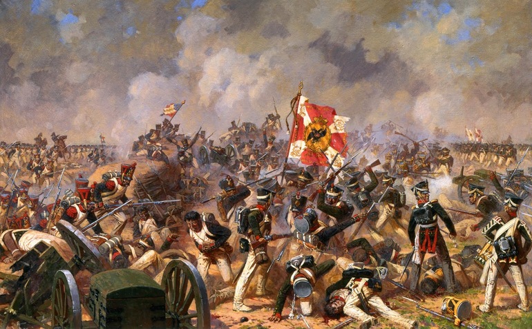 Боевые действия во время битвы под деревней Бородино